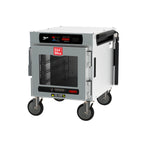Thumbnail image #1 for Metro HotBlox™ HBCN4-DCPS-UC 4-Pan Pass-Thru Undercounter Heated Holding Cabinet, Digital Touchscreen, Clear Front/Solid Rear Doors
