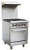 Thumbnail image #1 for Sapphire 24-Inch Gas Restaurant Range with 4 Open Burners and Standard Oven