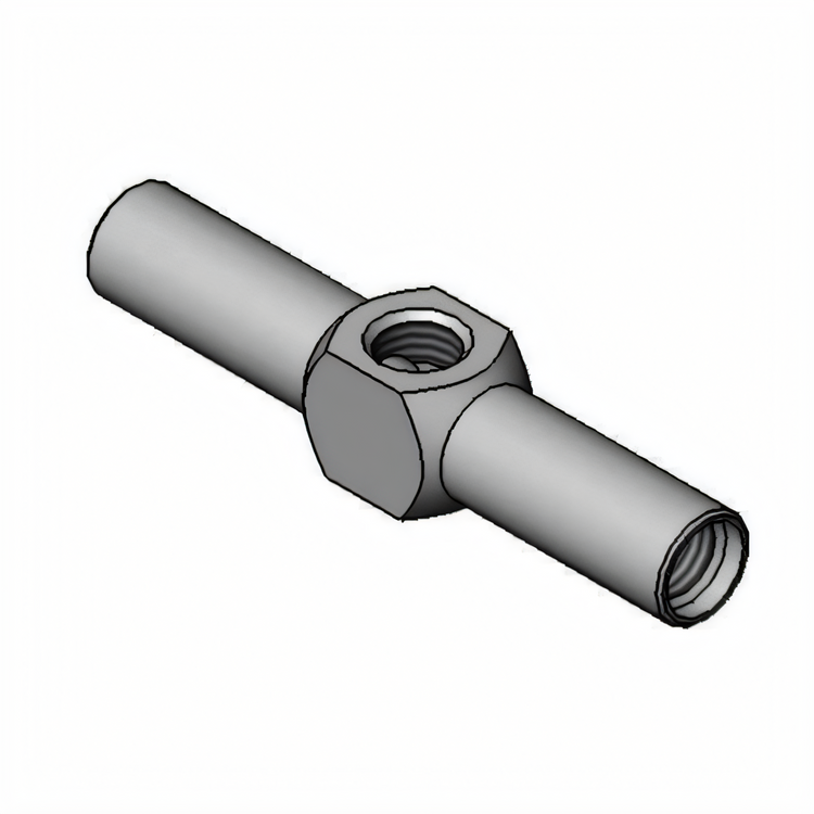Product image #1 for Polished Chrome-Plated Brass Mixing Chamber Tee, 3/8" NPT Female Inlet/Outlets