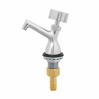 John Boos Lead-Free Chrome Plated Deck-Mount Dipper Well Faucet