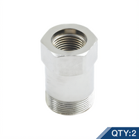 T&S Brass Swivel Adapter, 2 Per Master Pack, Case of 10
