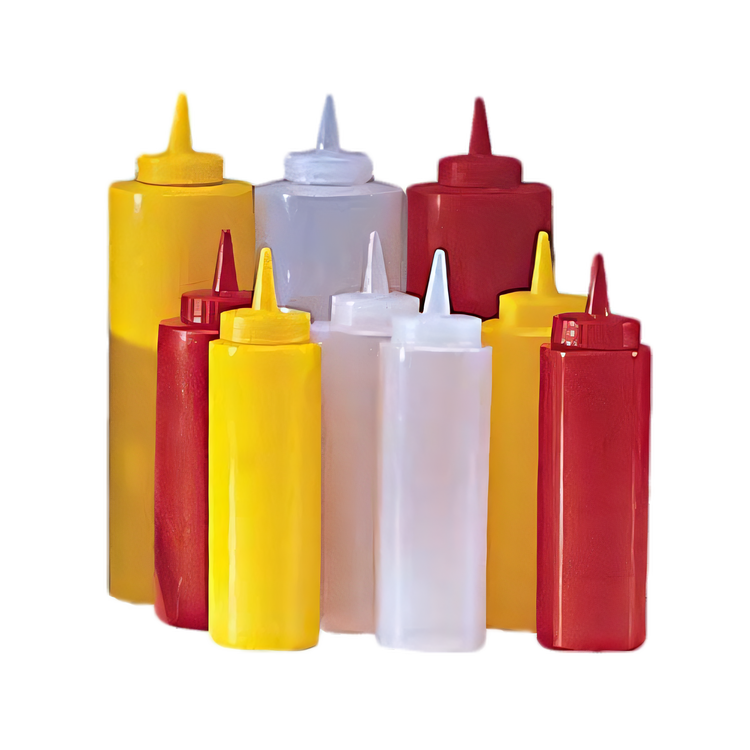 Product image #1 for Admiral Craft Equipment Corp. PBD-8CL/PKG Squeeze Bottles Case of 6