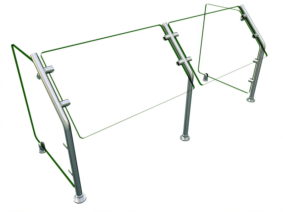 Product image #1 for Hatco ES31-48 Flav-R-Shield™ Stainless Steel Shelving