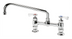 Thumbnail image #1 for Krowne Royal Series Deck-Mount Manual Faucet with 10-Inch Swing Spout