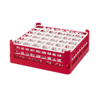 Vollrath Signature Full-Size XX-Tall 36-Compartment Glass Rack