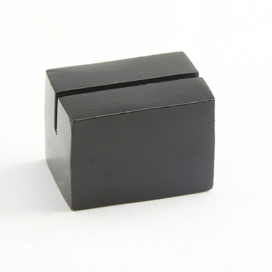 Product image #1 for Black Rectangular Aluminum Menu Card Holder