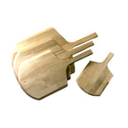 Thumbnail image #1 for American Metalcraft 814 Wood Pizza Peel, 8 x 9 Inch Blade, 14 Inch Overall Length Case of 50