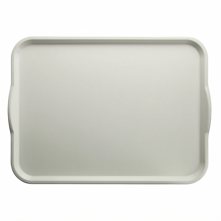 Product image #1 for Cambro Camtray® with Handles Rectangular High-Impact Fiberglass Cafeteria Tray, 15 x 20 Inches, White