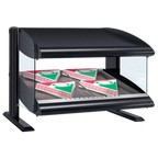 Thumbnail image #1 for Hatco HXMS-42 Slanted Heated Countertop Food Merchandiser, 1 Shelf, Thermostatic Controls, Infrared Heat, LED Lighting