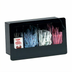 Thumbnail image #1 for Built-In 4-Section Coffee Condiment Organizer, Black Acrylic