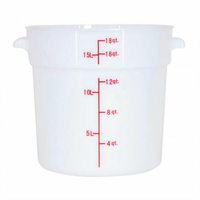 Omcan USA 80238 Commercial Food Storage Containers Case of 6