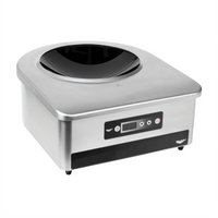 Vollrath Countertop Induction Wok Range, 208-240V, 3-3.5 kW, Stainless Steel