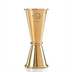 Thumbnail image #1 for Barfly Japanese Style Gold-Plated Stainless Steel Jigger, 1 oz and 1-1/2 oz