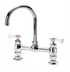 Thumbnail image #1 for Krowne Royal Series Low-Lead 8-Inch Center Raised Deck Mount Faucet with 6-Inch Gooseneck Spout