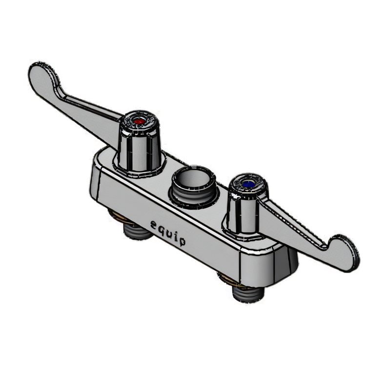 Product image #1 for Low-Lead ADA-Compliant 4-Inch Center Deck-Mount Workboard Faucet with Swivel Outlet