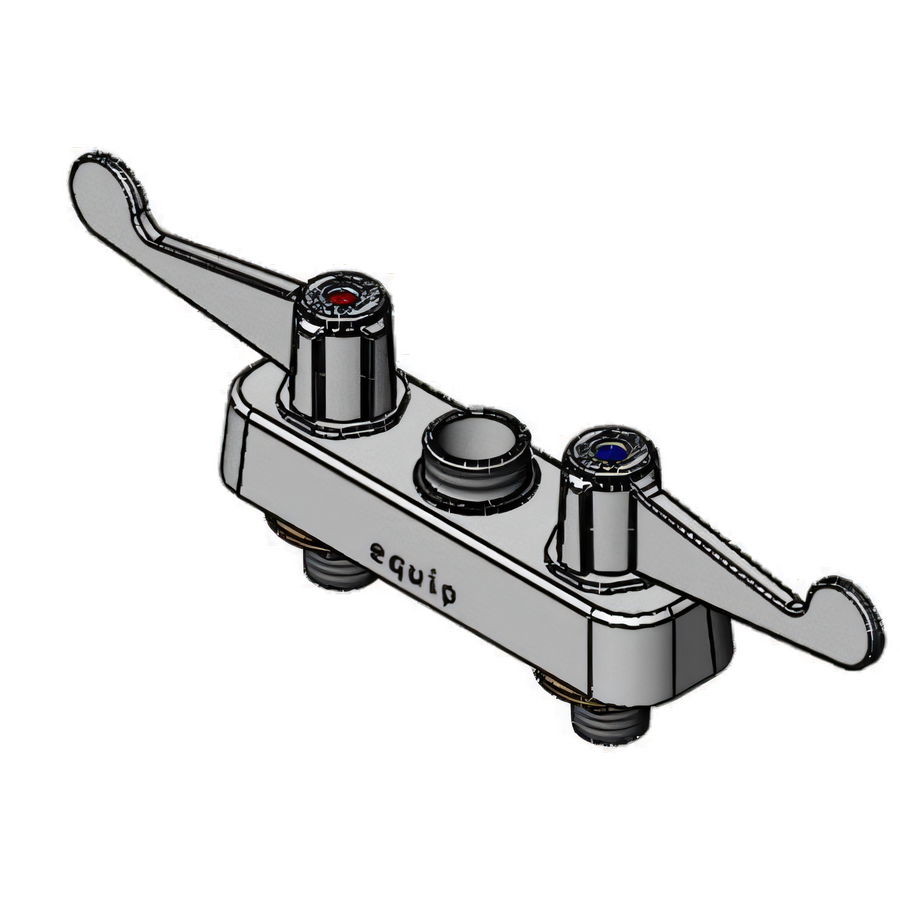 Product image #1 for Low-Lead ADA-Compliant 4-Inch Center Deck-Mount Workboard Faucet with Swivel Outlet