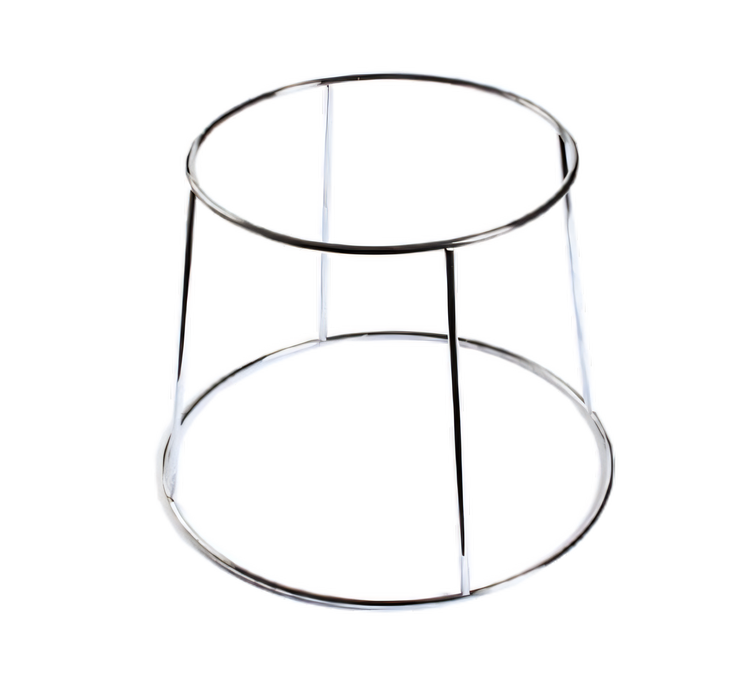 Product image #1 for American Metalcraft Large Round 1-Tier Stainless Steel Display Rack