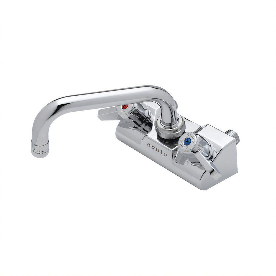 Product image #1 for T&S Brass equip 4-Inch Wall-Mount Faucet with 6-Inch Swing Nozzle and Lever Handles