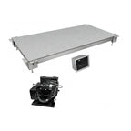 Thumbnail image #1 for Hatco CSSBFR-48-I 48-Inch Simulated Stone Built-In Flush Top Remote Refrigerated Shelf with Electronic Temperature Control