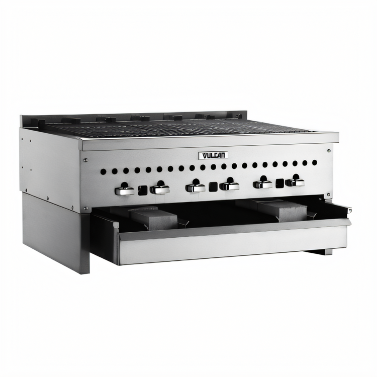 Product image #1 for Vulcan Achiever 25.25-Inch Wood Assist Low Profile Smoker Base