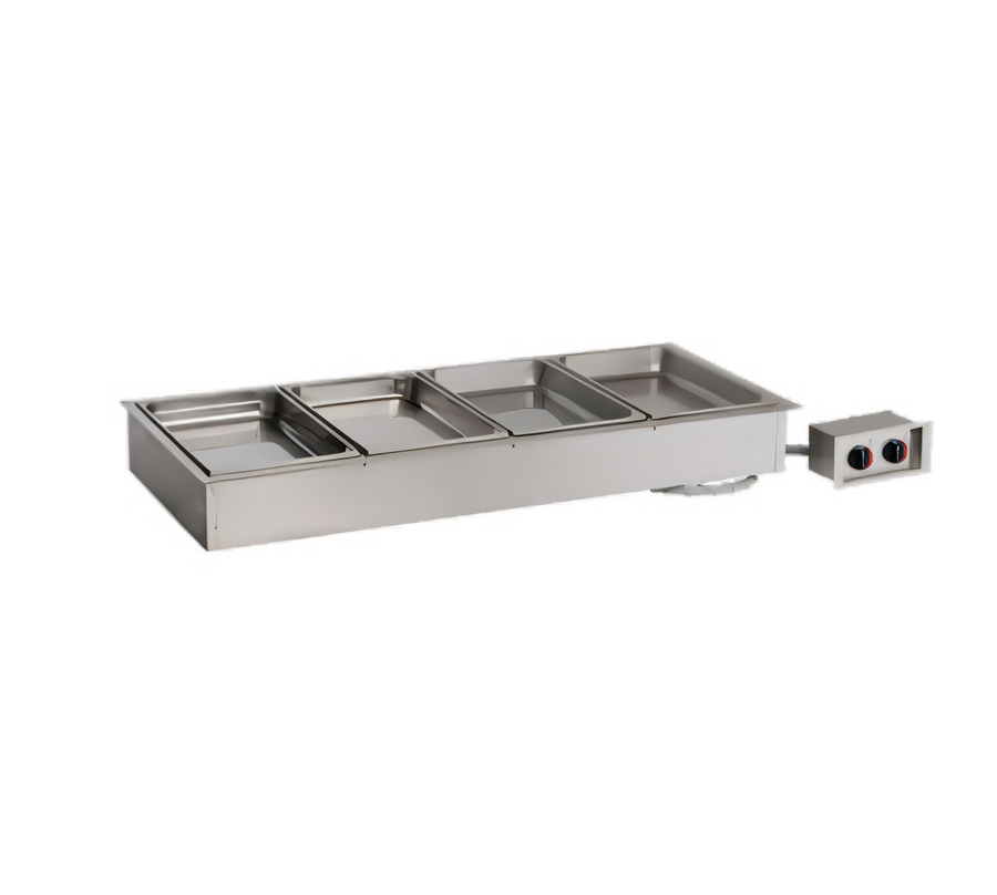 Product image #1 for Alto-Shaam Halo Heat 400-HW/D4 Insulated Drop-In Electric Waterless Hot Food Well Unit, 4 Full-Size Pan Capacity