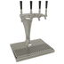 Thumbnail image #1 for Glastender Cobra 4-Faucet Countertop Air-Cooled Draft Beer Dispensing Tower, Mirror Finish