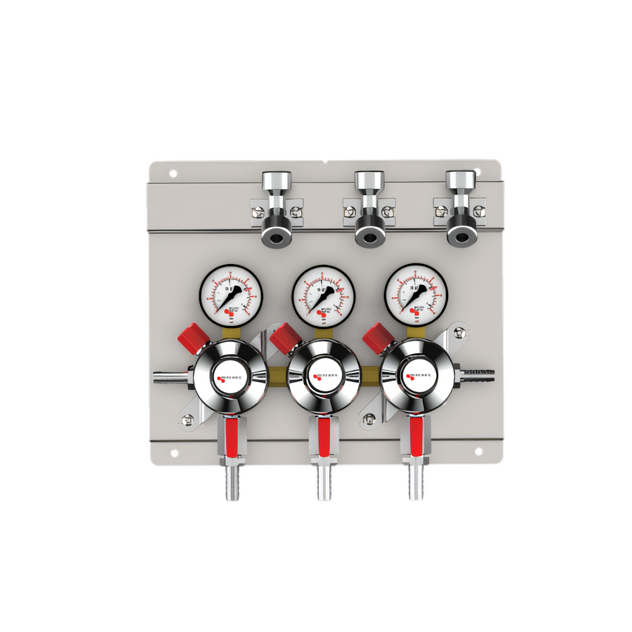 Product image #1 for 3-Product, 3-Pressure Secondary Regulator Panel