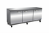 Thumbnail image #1 for IKON Refrigeration IUC72F Three-Section Undercounter Freezer, 18 Cu. Ft., Rear-Mounted Self-Contained, Stainless Steel