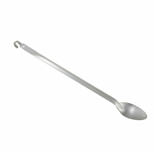 Product image #1 for Winco 21-Inch Solid Heavy-Duty Stainless Steel Basting Spoon with Hang Hook