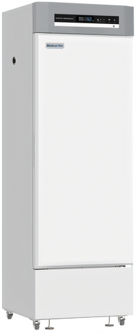 Medical-Grade 19 Cu. Ft. Single Glass Door Refrigerator, Stainless Steel