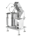 Thumbnail image #1 for Cleveland Range MKET20T 20-Gallon Electric Countertop Tilting Steam Kettle Mixer, 316 Stainless Steel Liner, Solid State Controls