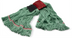 Thumbnail image #1 for Carlisle Sparta Large Looped-End Wet Mop Head with Scrubber, Green 4-Ply Cotton/Synthetic Blend, 5-Inch Band