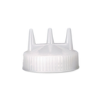 Thumbnail image #1 for Vollrath 3300-44 Tri-Tip Replacement Cap for 16, 24 & 32 oz Wide-Mouth Bottles, Blue Case of 12