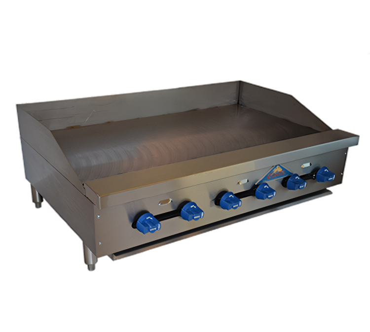 Product image #1 for Comstock-Castle FHP42-42 Countertop Gas Griddle with 42-Inch x 21-Inch Smooth Steel Plate, 108,000 BTU