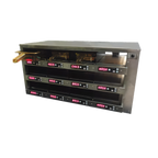 Thumbnail image #1 for Carter-Hoffmann (Middleby) M343P-2T Pass-Through Heated Holding Cabinet, Programmable USB Controls, 12-Pan, Stainless Steel