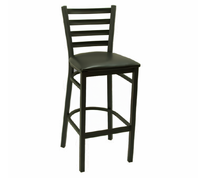 Product image #1 for Klinger's Trading C700-BS-BLACK Commercial Bar Stools