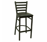 Klinger's Trading C700-BS-BLACK Commercial Bar Stools