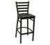 Thumbnail image #1 for Klinger's Trading C700-BS-BLACK Commercial Bar Stools