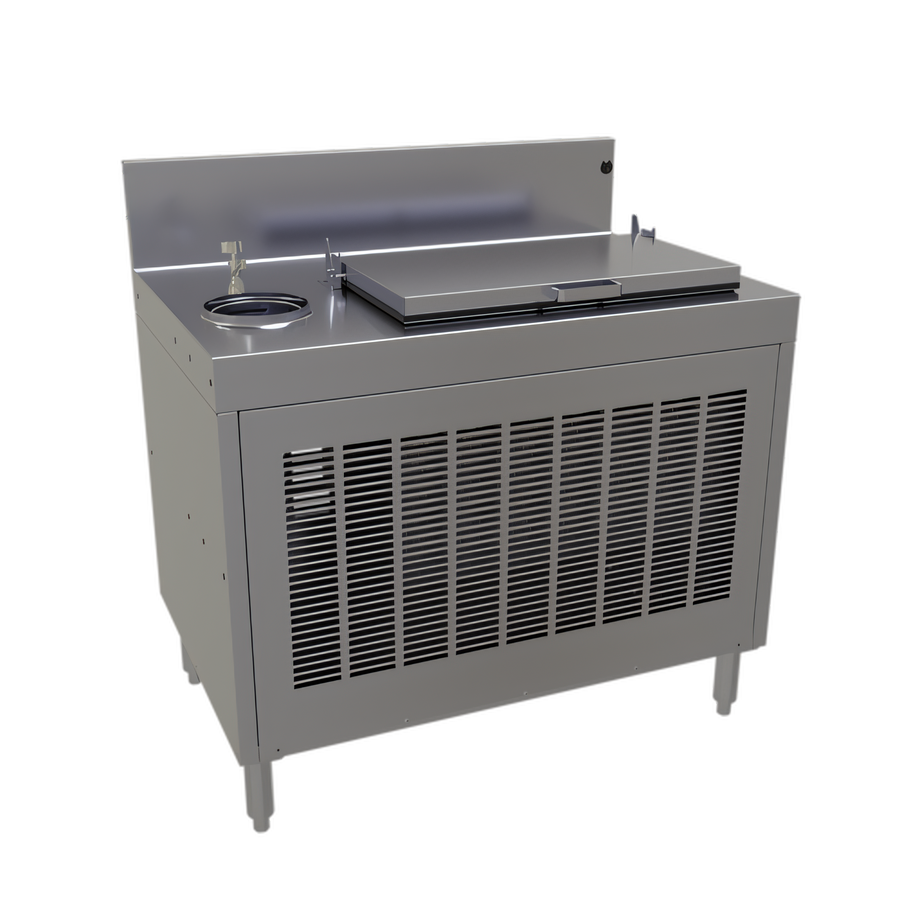 Product image #1 for Glastender Freestanding Underbar Ice Cream Dipping Cabinet with Self-Contained Refrigeration, 36-Inch Wide