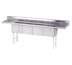 Thumbnail image #1 for Advance Tabco Special Value Series 4-Compartment Fabricated Sink with Left and Right Drainboards, 18 x 24 x 14 Inch Bowls
