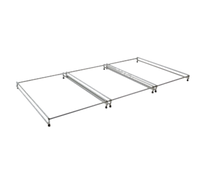 Hatco Chrome Pan Rail for 3-Pan Food Warmers