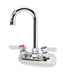 Thumbnail image #1 for Krowne Silver Series Commercial Wall-Mounted Gooseneck Faucet with 4-Inch Centers and 3-1/2-Inch Spout