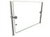Thumbnail image #1 for Hatco Flav-R-Shield ORBIT100-36 Full-Service Pass-Over Single-Sided Heat-Tempered Glass Food Shield, 1 Bay, 36 x 18 Inches