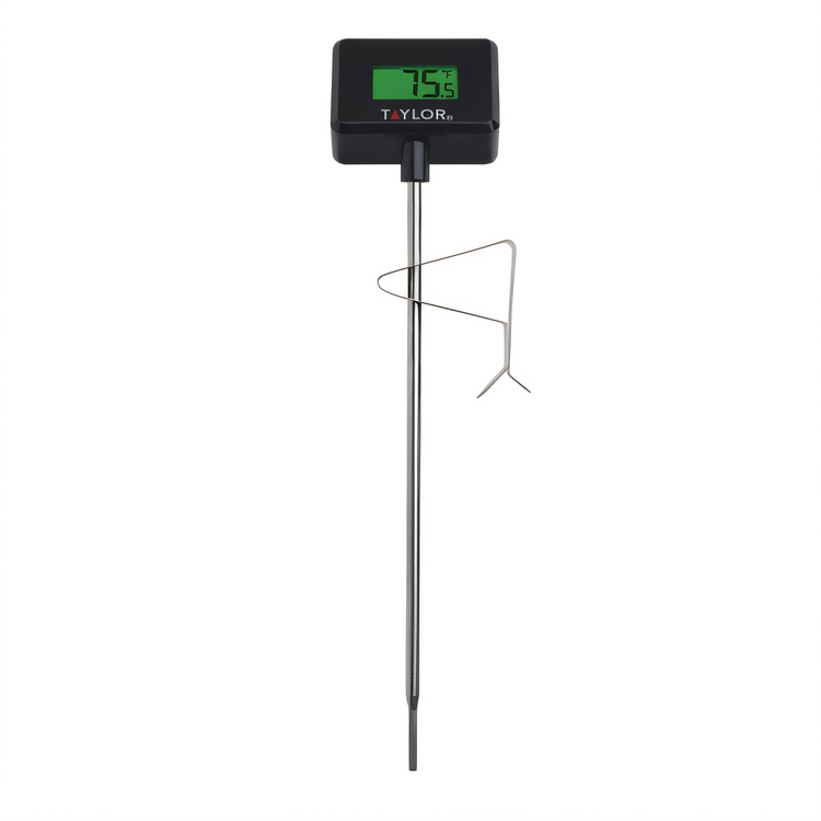 Product image #1 for Taylor Precision Digital Coffee Thermometer with Stainless Steel Stem and Adjustable Pan Clip