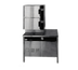 Thumbnail image #1 for Groen HyPlus HY-6SE-36 Electric Pressureless Steamer with 2 Compartments and 36-Inch Cabinet Base
