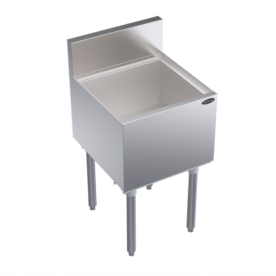 Product image #1 for Krowne Royal Series Stainless Steel 18-Inch Wide Underbar Ice Bin/Cocktail Unit, 55-Pound Ice Capacity