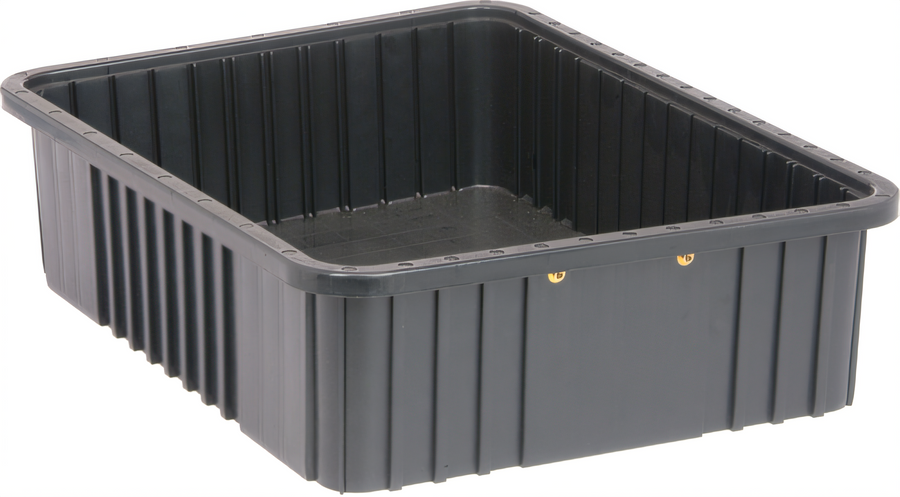 Product image #1 for Quantum Conductive Dividable Grid Food Box, 22-1/2 x 17-1/2 x 6 Inches, Black