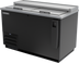 Thumbnail image #1 for Beverage-Air 50-Inch Flat Top Bottle Cooler, 13.7 Cu. Ft., Sliding Lids, Black Exterior