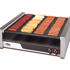 Thumbnail image #1 for APW Wyott (Middleby) X*PERT HRS-85 18-Roller Countertop Electric Hot Dog Roller Grill, Non-Stick Rollers, Stainless Steel Exterior