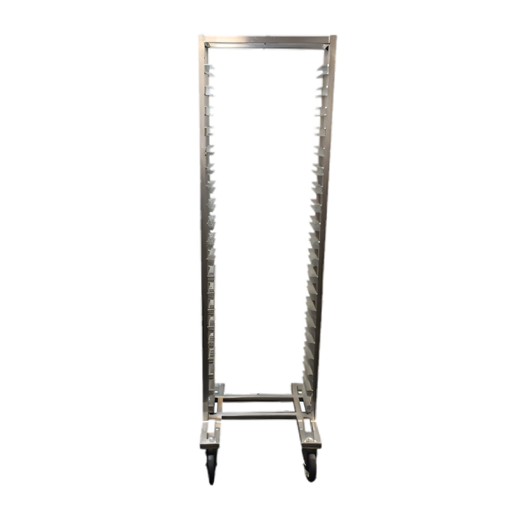 Product image #1 for Channel Lo Profile Nesting Aluminum End Load Bun Pan Rack, 15 Pan Capacity